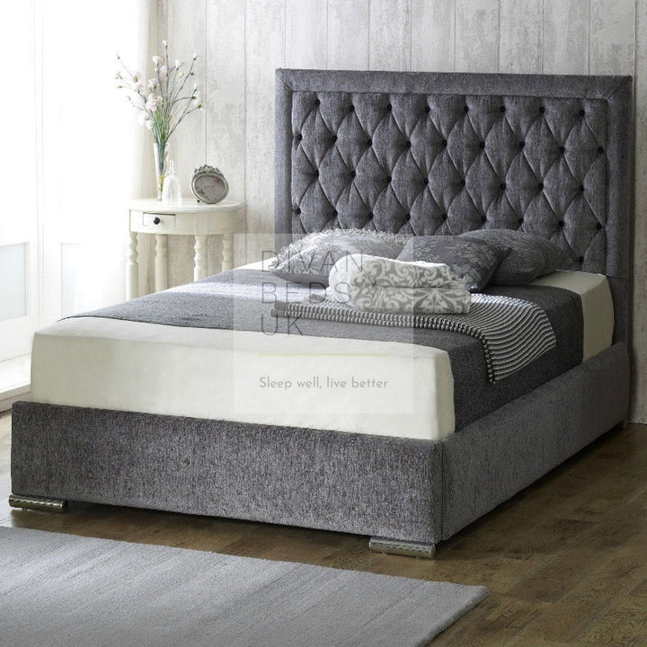 Bethel Fabric Upholstered Bed Frame