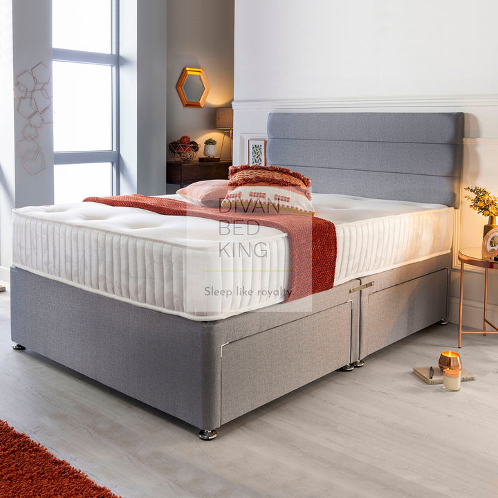 Benedict Divan Bed with Spring Memory Foam Mattress