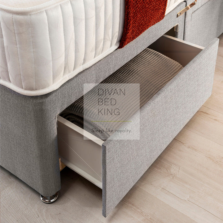 Benedict Divan Bed with Spring Memory Foam Mattress