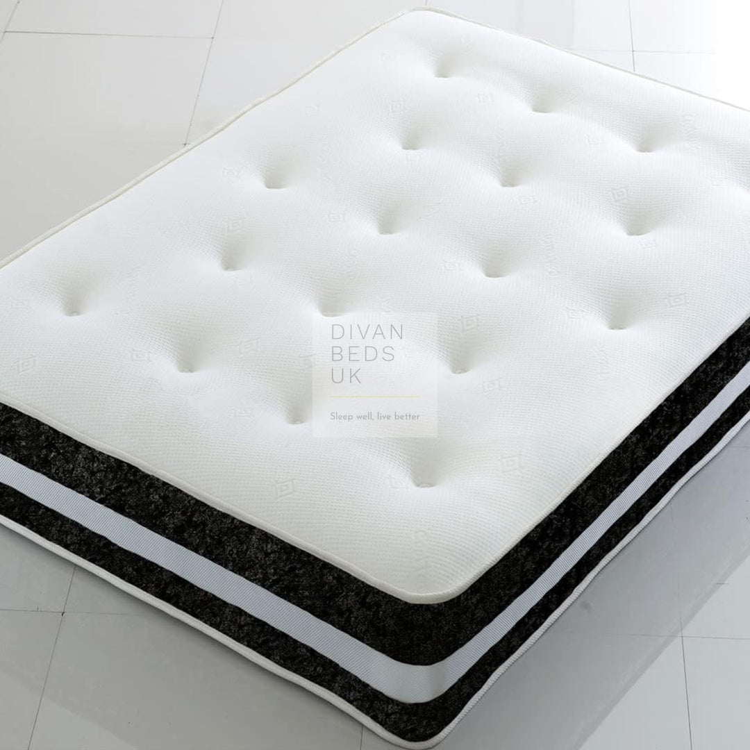 Airflow 3D Cool Crushed Velvet Memory Foam Mattress