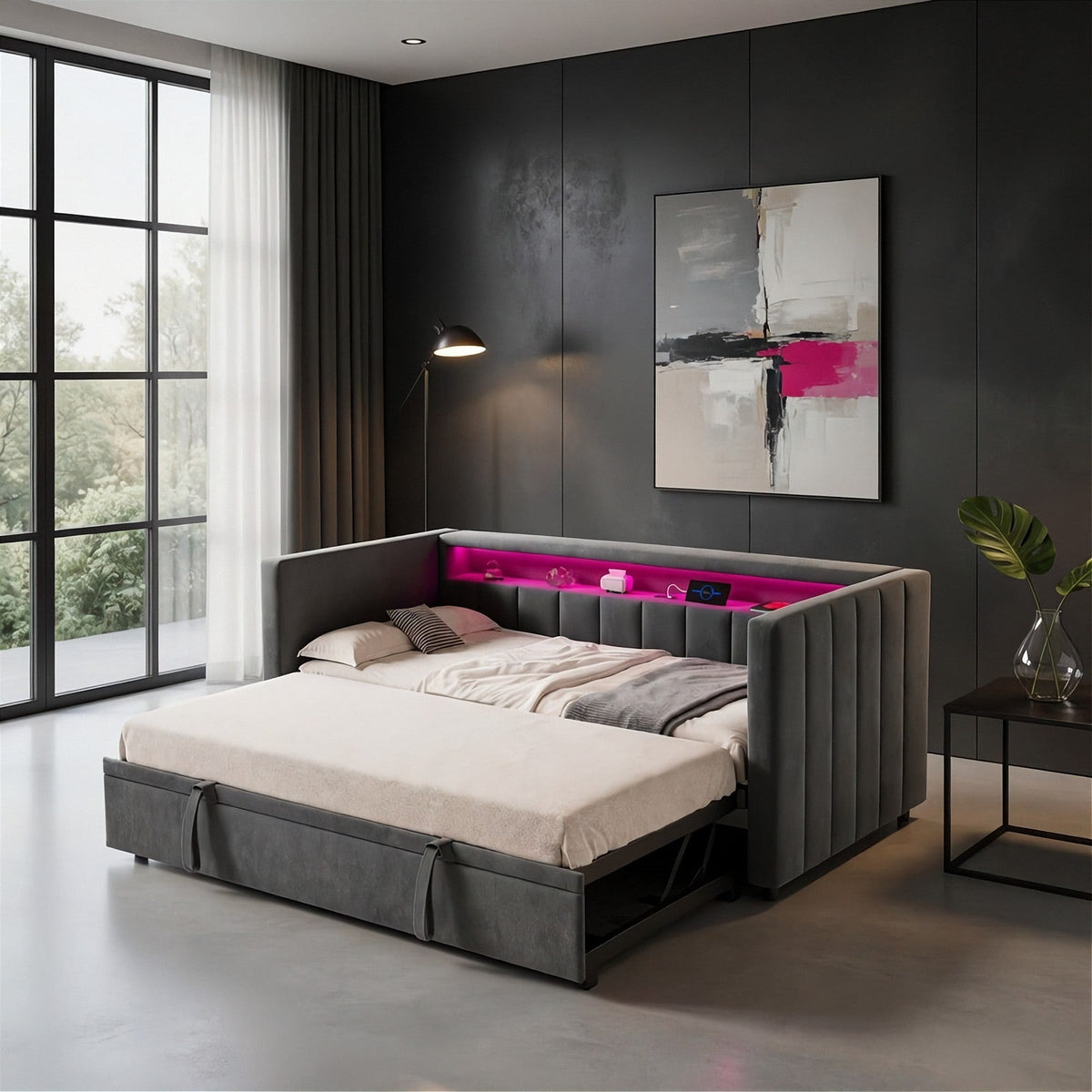 Velvet Day Beds – Plush Upholstered Style for Bedrooms & Guest Spaces