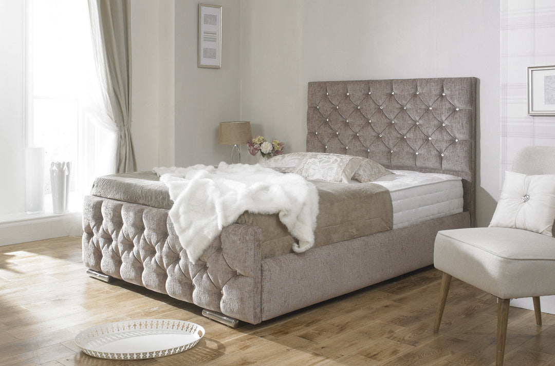 Chenille Fabric Beds