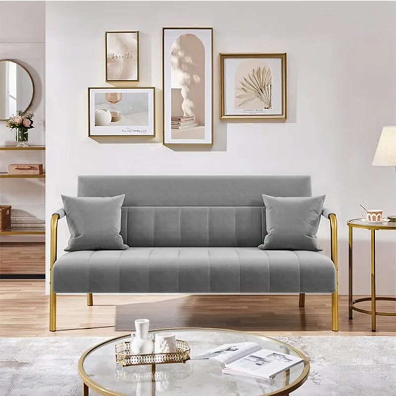 Grey Plush Velvet