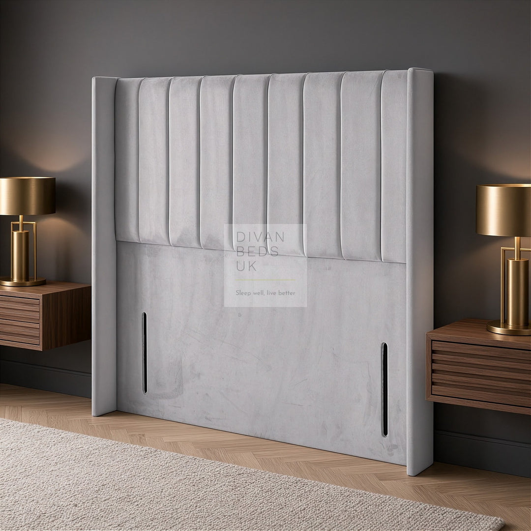 Madison Panel Wing Luxury Floorstanding Divan Bed Headboard