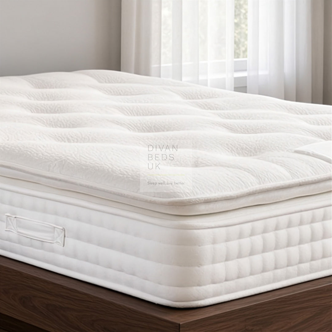 1500 Pocket Spring Organic Pillow Top Mattress