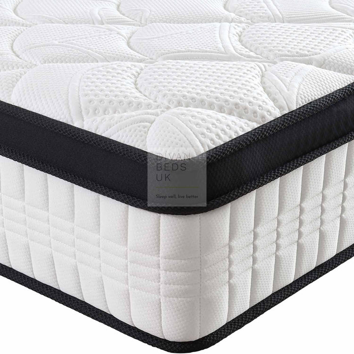 3000 Pocket Spring TENCEL™ Box Top Pillow Top Memory Foam Mattress