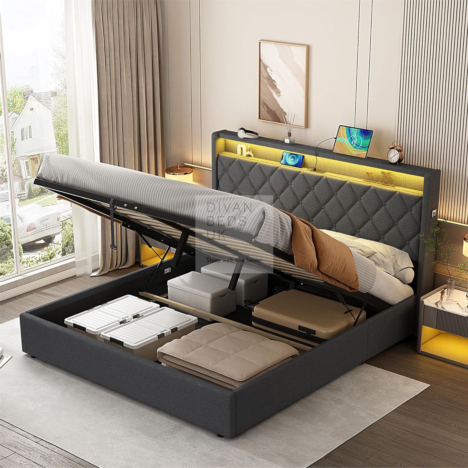 Ottoman Storage Beds