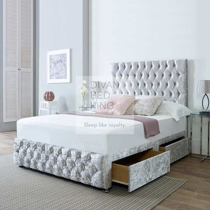 Beirut Divan Bed with Matching Footboard and Mattress Options