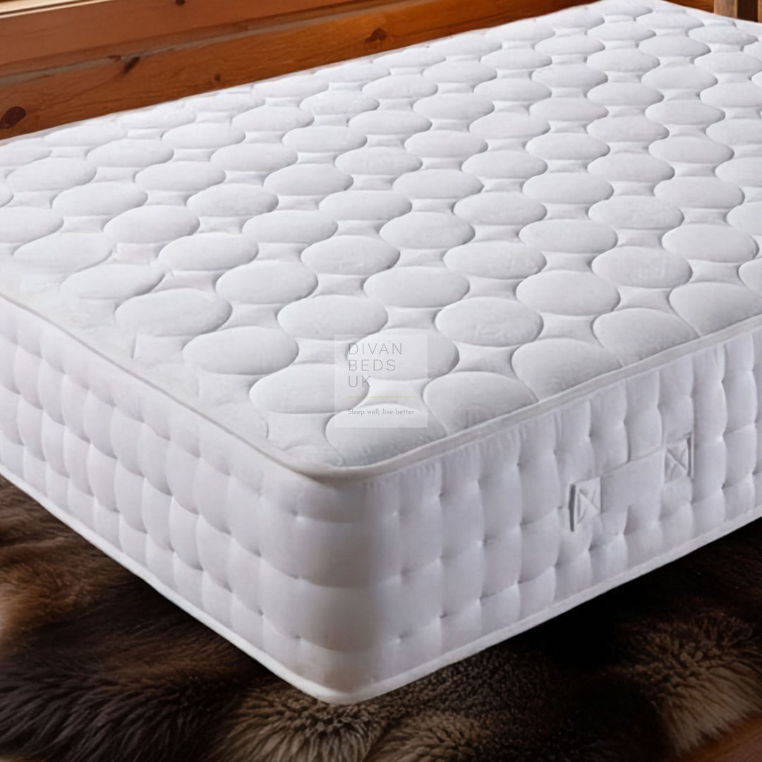 3000 Pocket Spring Organic Quilted 3D Airflow Memory Foam Mattress