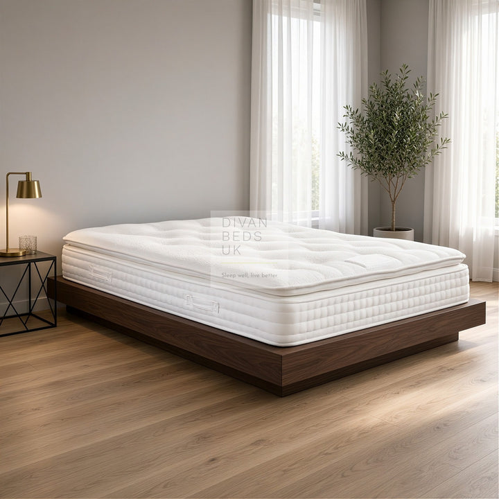 1500 Pocket Spring Organic Pillow Top Mattress