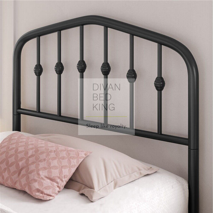 Gatsby Black Kids 3ft Single Metal Bed Frame