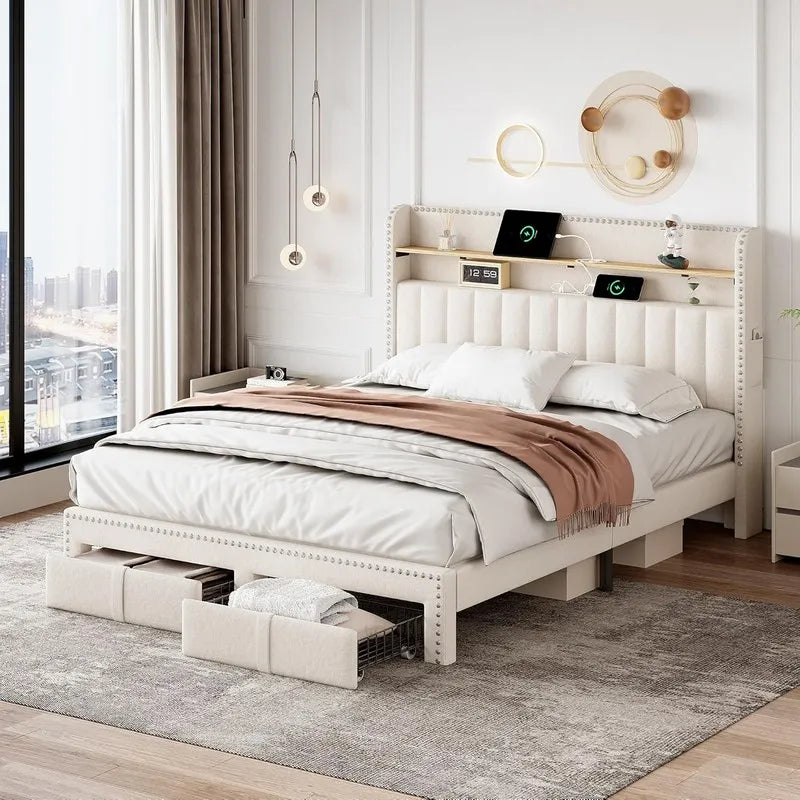 Beige Linen
