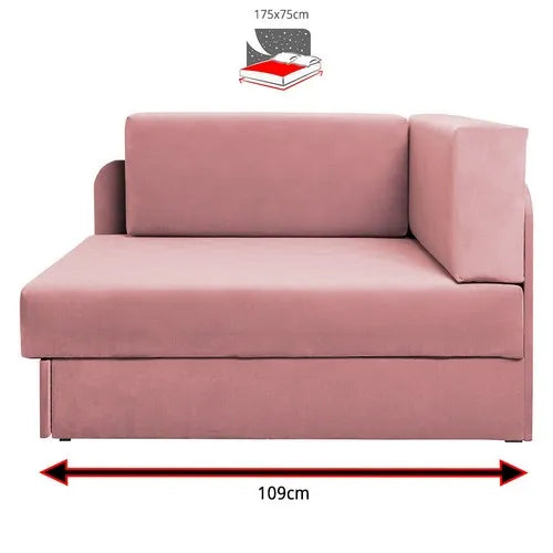 Pink Brushed Cotton (left)