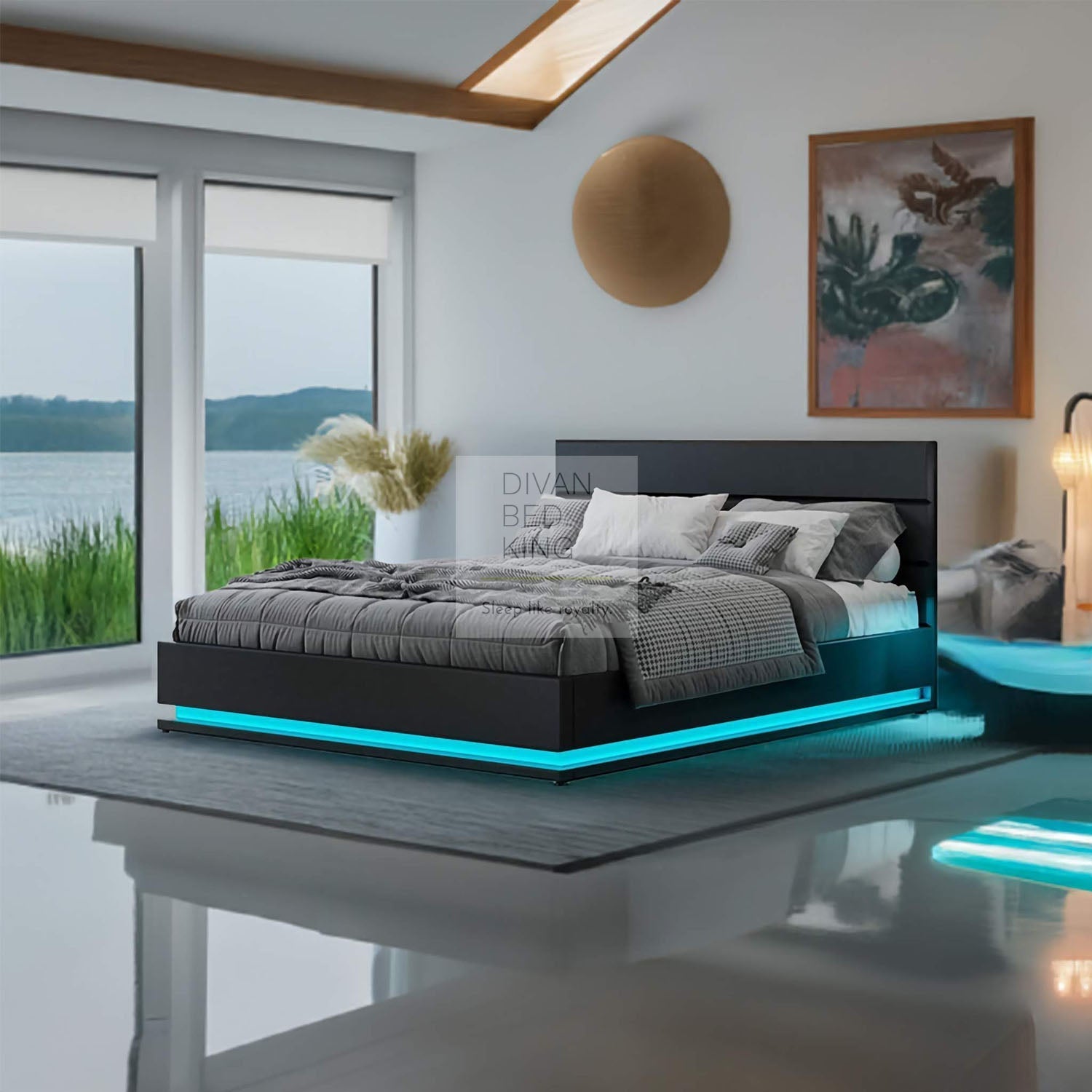 Smart Beds - Charging Stations, LED Lights & More