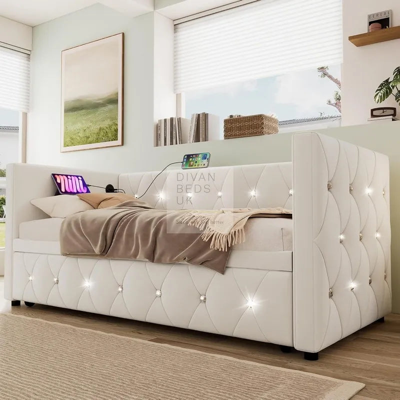Beige Cream Linen