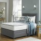Lisa Leather Divan Bed with Spring Memory Foam Mattress