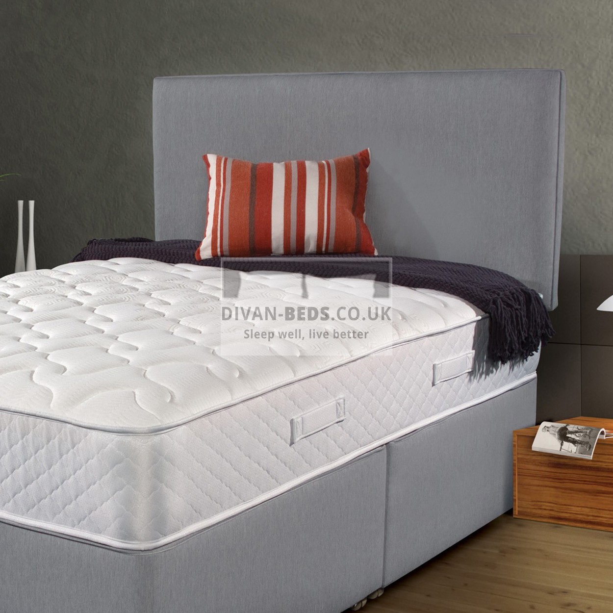 Memory foam mattress and deals box spring set