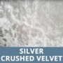 Silver Crushed Velvet