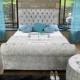 Henrietta Luxury Fabric Upholstered Bed Frame