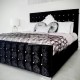 Valencia Luxury Crushed Velvet Upholstered Bed Frame