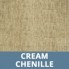Cream Chenille