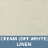 Cream (Off White) Linen