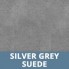 Silver Grey Suede