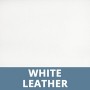 White Leather Headboard