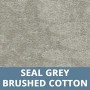 Seal Grey Brushed Cotton