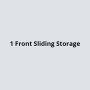 1 Front Sliding Storage