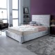 Pescara Luxury Upholstered Panel Bed Frame